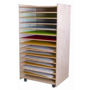  Wood Designs 33500 Puzzle and Paper Storage Center 