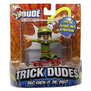  Tech Deck Dude Trick Dudes 360 Shov It Dr. Digit: Toys 