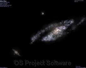 large catalog of stars, galaxies, planets, moons, asteroids,comets 