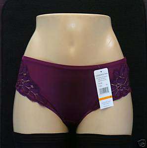 SHADOWLINE Cosmopolitan Hipster Plum Brief Plus Size 1X  