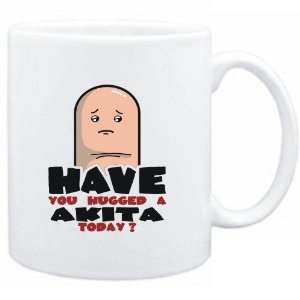 Mug White  Have you hugged a Akita today?  Dogs:  Sports 