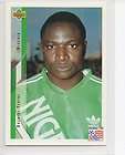 164 Rashidi Yekini   Nigeria World Cup football/socce​r card