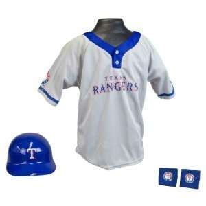  Texas Rangers MLB Youth Helmet and Jersey Set Everything 