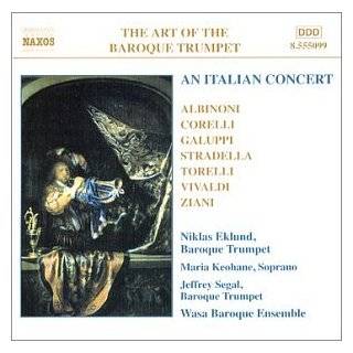 of the Baroque Trumpet, Vol. 5 An Italian Concert by Tomaso Albinoni 