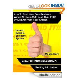 How To Start Your Own Business Within 24 Hours, With Less Than $100 