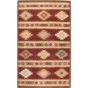   Home SU2012 Southwest 9 Feet by 12 Feet Area Rug, Red