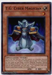 You are bidding on: Yu Gi Oh   Singles   Extreme Victory   T.G. Cyber 