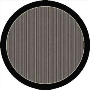  Patio 2746 3908 Black Round Outdoor Rug Size Round 53 