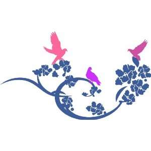    Removable Wall Decals  Design with 3 Birds: Home Improvement