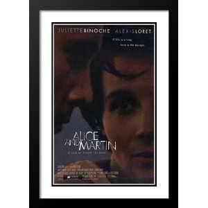 Alice and Martin 20x26 Framed and Double Matted Movie Poster   Style A