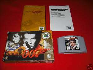 Nintendo 64 N64 CIB Rareware James Bond GoldenEye 007  