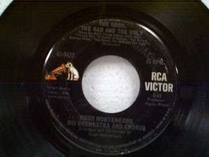 HUGO MONTENEGRO THE GOOD THE BAD AND THE UGLY 45  