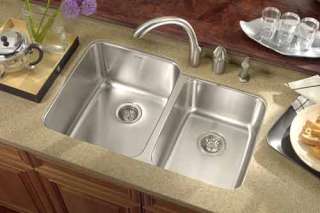   MES 3221 Medallion Gourmet 60/40 Double Bowl Undermount Kitchen Sink