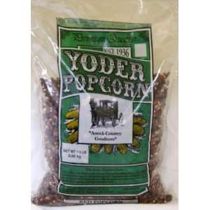 Red Popcorn (Yoders)   1.5 lb Bag:  Grocery & Gourmet Food