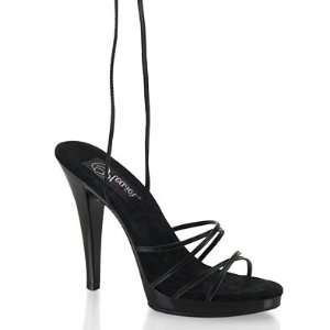  FLAIR 437 4 1/2 Stiletto Heel Strappy Lace Up PF Sandal 
