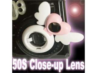   Instax Mini 50S Polaroid Camera Close up Lens Self Shoot Mirror  