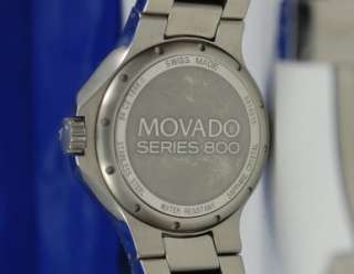 Mens Movado Series 800 SS 200M watch   Black Dial   2600030  