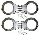   lock police hand cuffs handcuffs w 2 keys $ 28 50 5 % off $ 30 00