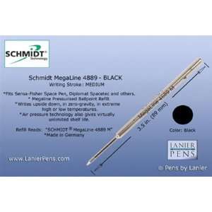  Schmidt MegaLine 4889 Pressurized Refill   Black Ink 