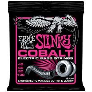 Cobalt: Ernie Ball Electric Bass Guitar Cobalt Super Slinky, .045 