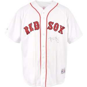 Jacoby Ellsbury Autographed Jersey  Details: Boston Red Sox, Majestic 