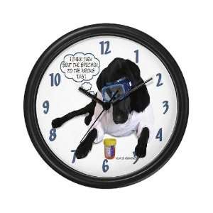  Black Lab Scientist Pets Wall Clock by CafePress 
