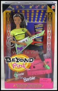 Beyond Pink Christie Barbie Doll w/ Guitar Keyboard New 074299200199 