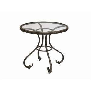 Landgrave Old Gate Cast Aluminum 31 Round La Fleur Top Patio Bistro 