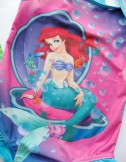Girl Kids Princess Ariel Mermaid Swimsuit Swimming Costume Tankini 
