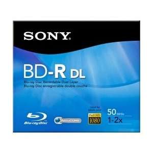    2x BD R Blu ray Dual Layer Recordable Disc   Single: Electronics