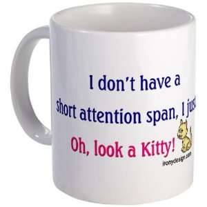  Short Attention Span Funny Mug by CafePress: Kitchen 