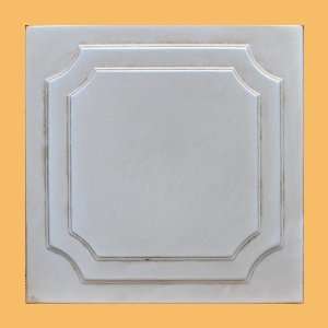  Yalta Aged Ivory (20x20 Foam) Ceiling Tile: Home 