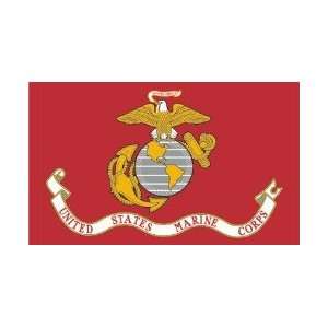   ft. US Marine Corps Flag for Parades & Display: Patio, Lawn & Garden