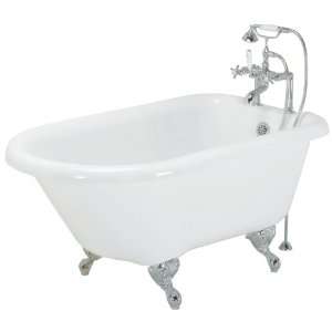   Classics ECUSAR54CP RollTop Footed Soaking Tub