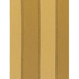  Schumacher Sch 54042 Fitzroy Stripe   Khaki / Sisal Fabric 