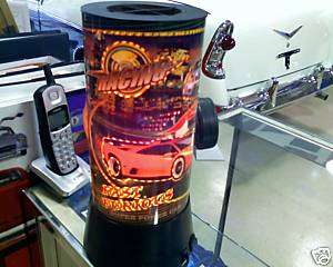 Fast Furious rotating Lamp with Cars 110 volt  