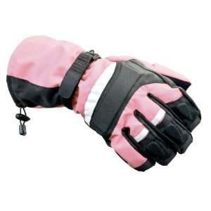 Mossi XTZ Premium Gloves (Pink, Large) Automotive