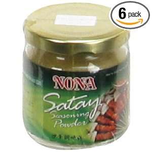 Nona Satay Seasoning Powder, 4.6000 Ounce (Pack of 6)  