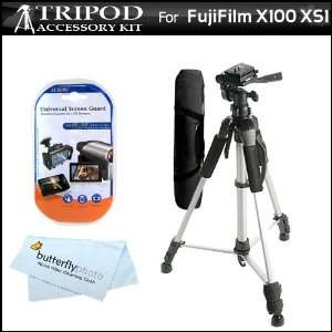 / Camcorder Tripod w/ Carrying Case For Fuji Fujifilm X S1, X100, XS1 