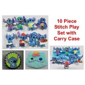 Play Set Featuring Unique Scrump Carry Case Tote Bag, Stitch Bottlecap 