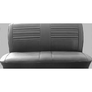  SEAT CVR FRONT BENCH CHEVELLE 67 4D BLACK: Automotive