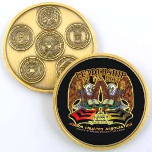   JEA JOINT FORCES STAFF COLLEGE CHALLENGE COIN YP449 