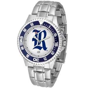  Rice Owls Mens Competitor Metal Watch