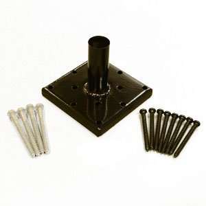  6x6 Post Anchor   Primus   Kit   Black and Galvanized 