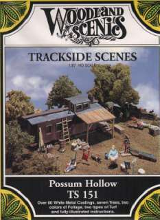 Woodland Scenics Possum Hollow TS 151   Inventory from a closed dealer 