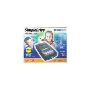   SimpleTech 10GB USB External Hard Drive (70100 00008 003): Electronics