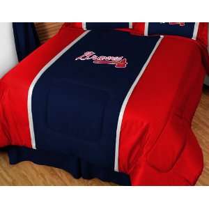   : Atlanta Braves Twin Bed MVP Comforter (66x86): Sports & Outdoors