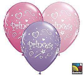 Pink & Lilac Princess Party Latex 11 Balloons x 25 £9.95