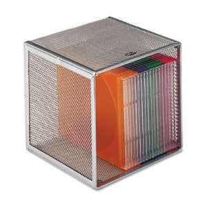   Mesh, Storage, 6w x6d x 6h, Pewter / Sold as 1 EA