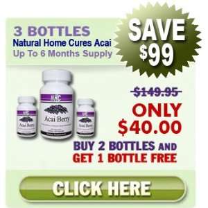  Acai Berry 333 Mg. Capsules   360 Capsules Total   (3 